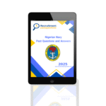 Nigerian Navy Recruitment Past questions and Answers PDF Download