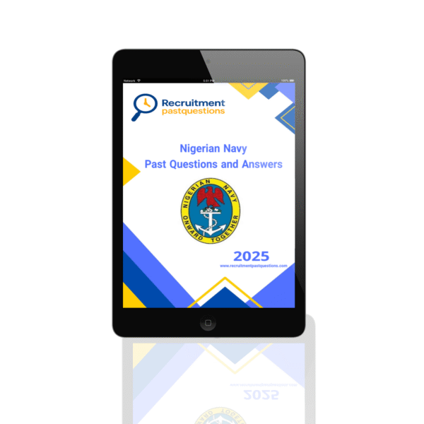 Nigerian Navy Recruitment Past questions and Answers PDF Download