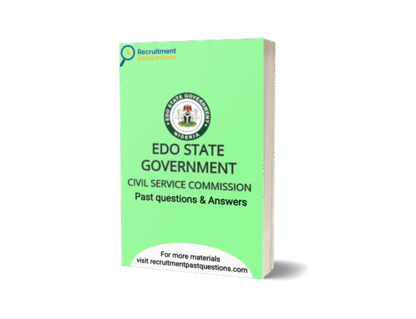 Edo State Civil Service Exam Past Questions and Answers PDF