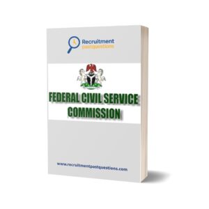 Federal Civil Service Past Questions and Answers PDF for Recruitment Exam