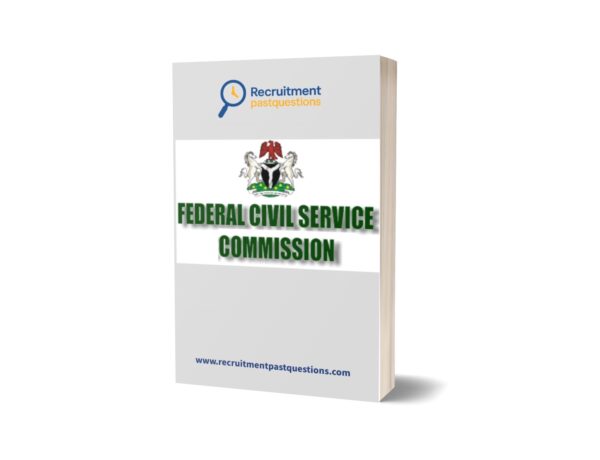 Federal Civil Service Past Questions and Answers PDF for Recruitment Exam