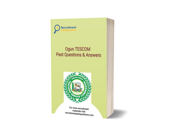 Ogun TESCOM Past Questions and Answers PDF Download