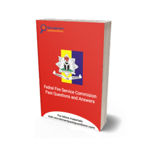 Federal Fire Service Recruitment Past Questions and Answers PDF Download