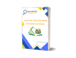 Kaduna State Teachers Recruitment Past Questions and Answers
