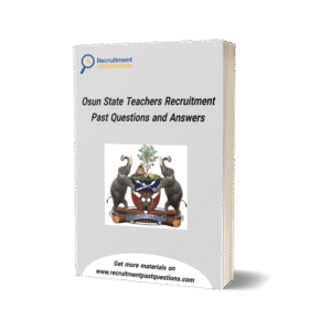 Osun State SUBEB Past Questions and Answers