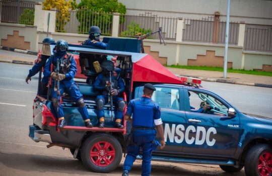 civil defence NSCDC