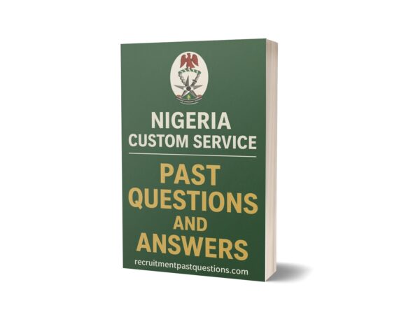 Nigeria Customs Service Past Questions and Answers PDF Download (2 Materials)