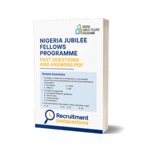 Nigeria Jubilee Fellows Programme (NJFP) Past Questions and Answers PDF - Updated for 2025