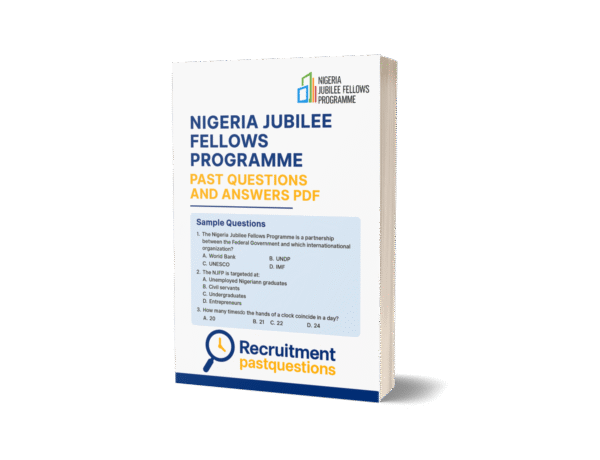 Nigeria Jubilee Fellows Programme (NJFP) Past Questions and Answers PDF - Updated for 2025