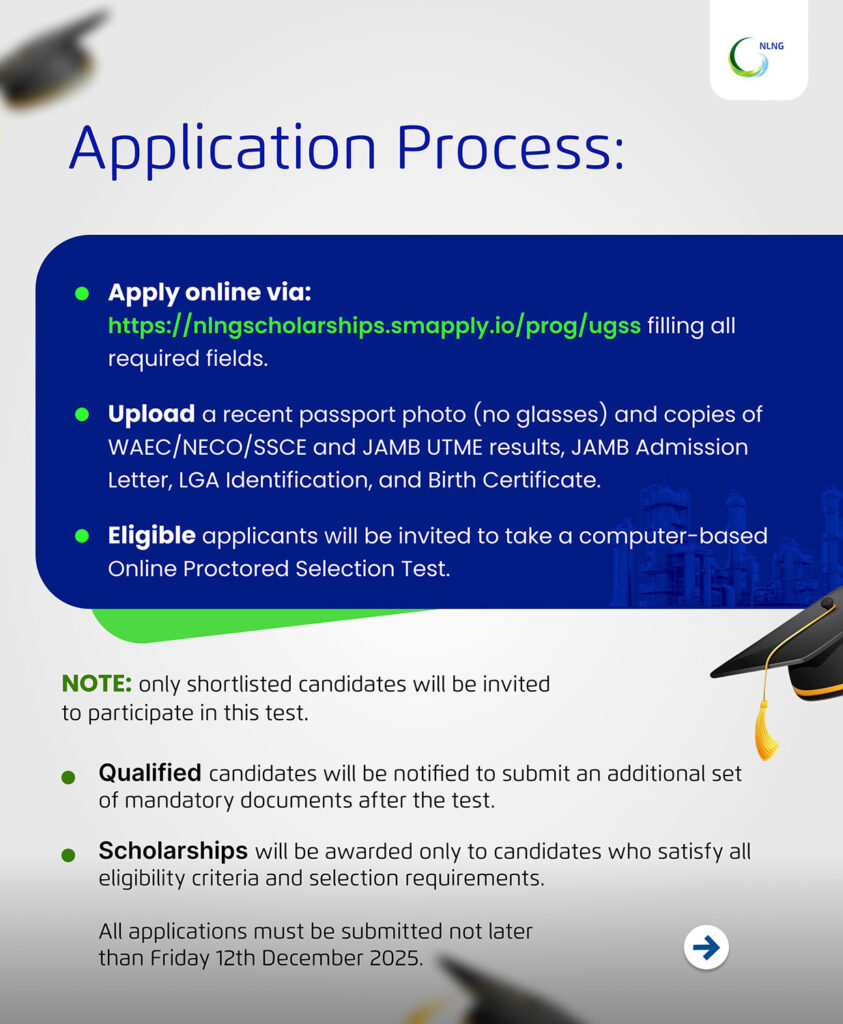 How to Apply for the NLNG Scholarship