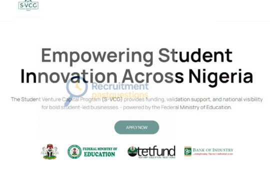 student venture capital gran svcg portal