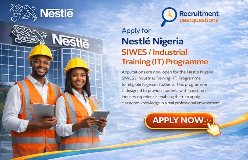 Nestlé-Nigeria-SIWES-IT-Programme