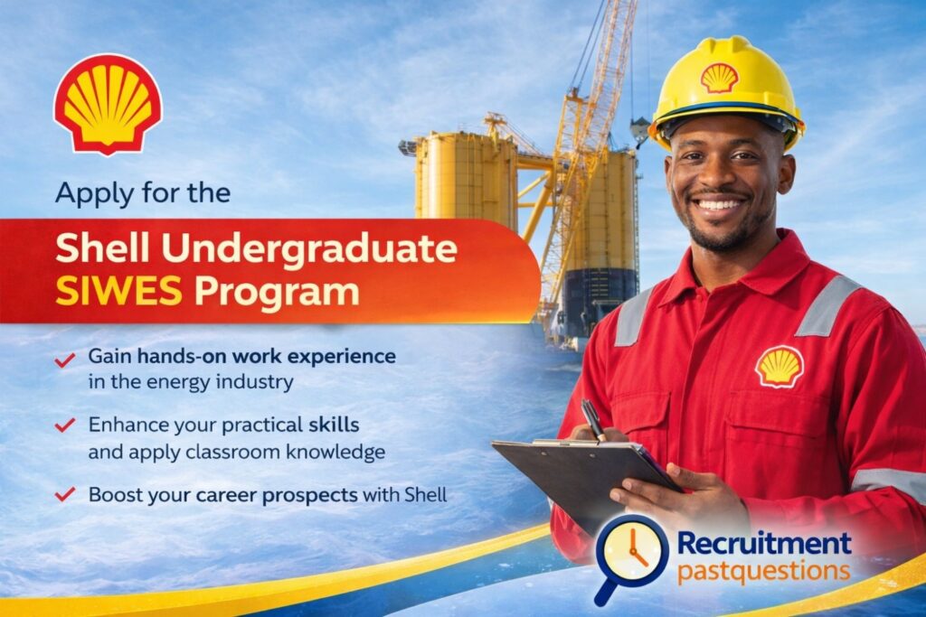 Shell Undergraduate SIWES Program