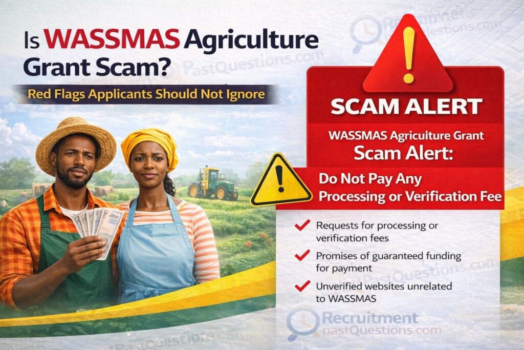 Is WASSMAS Agriculture Grant Scam?