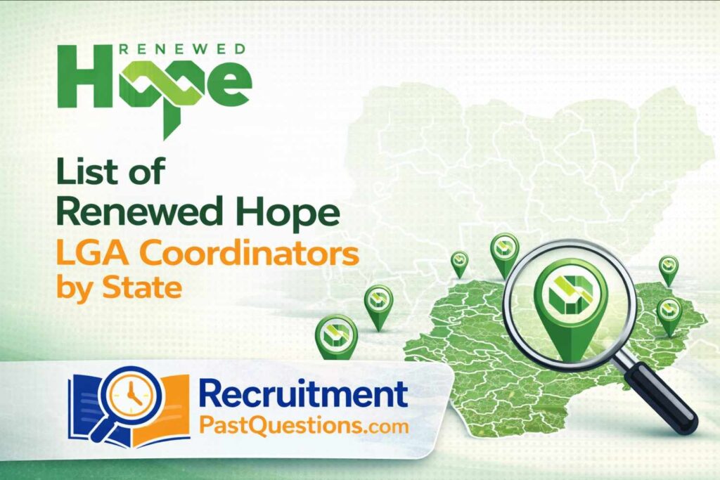 Renewed Hope List of LGA Coordinators by State for RHWDP Application