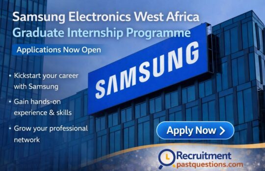 Samsung-Electronics-West-Africa-Graduate-Internship-Programme