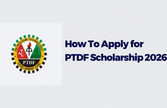 How To Apply for PTDF Scholarship REVICEMYCV